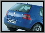 Volkswagen Golf 4, Tył